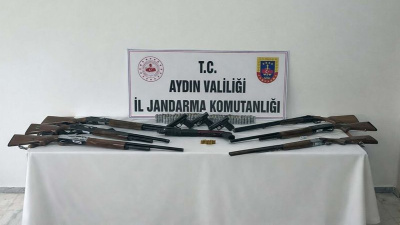 Aydın'da silah kaçakçılığı operasyonu: 7 gözaltı