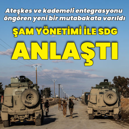 Şam yönetimi ile YPG entegrasyonda anlaştı