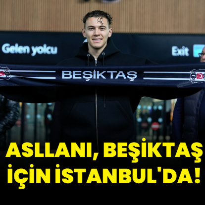Kristjan Asllani, Beşiktaş için İstanbul'da!
