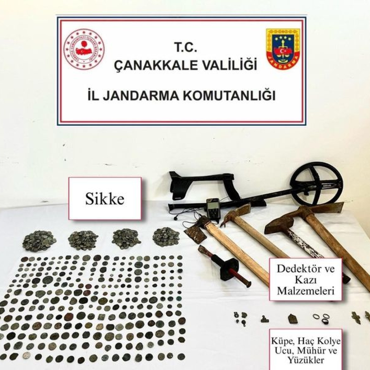 Tarihi eser kaçakçılığı operasyonu