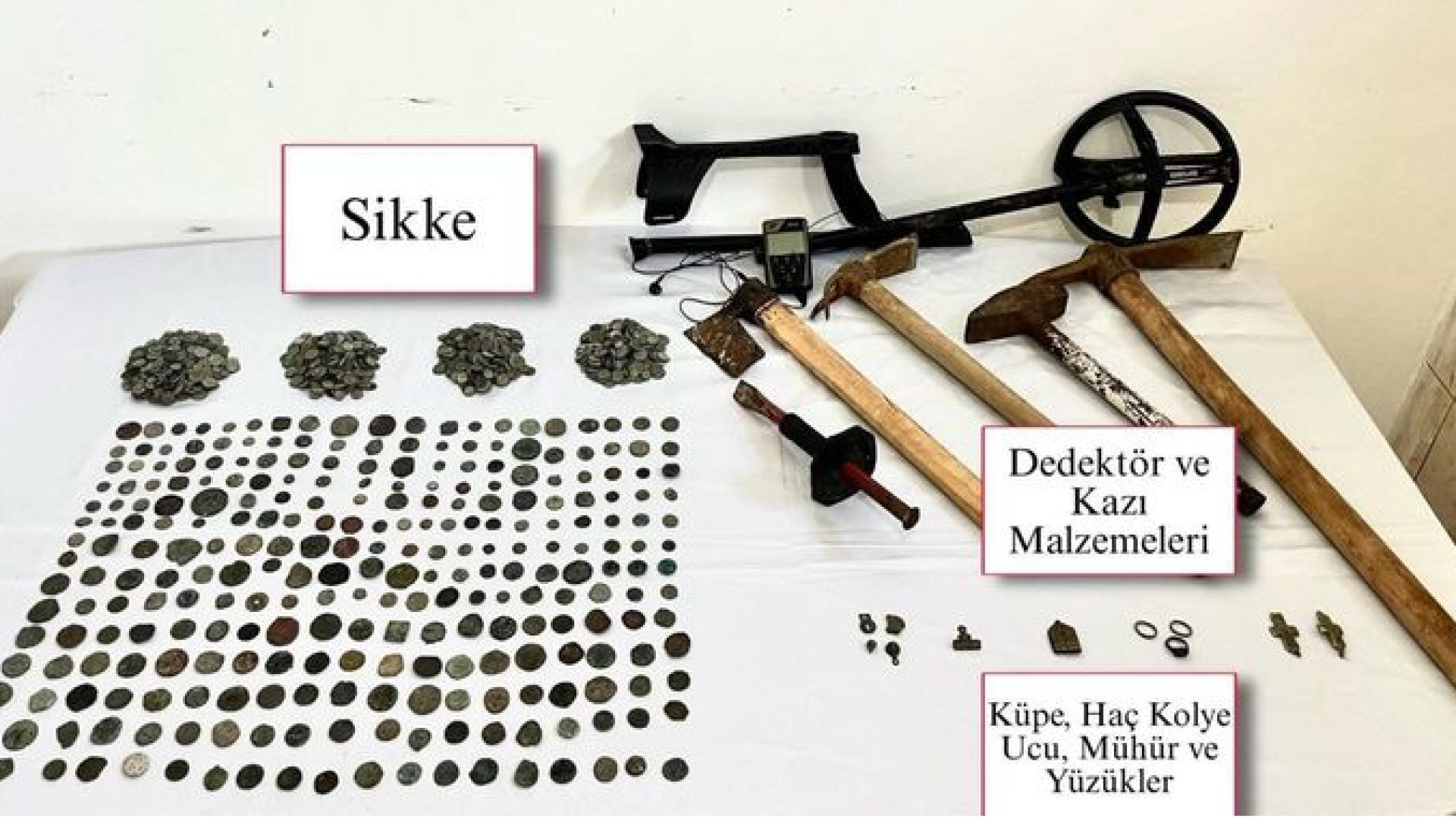 Çanakkale'de tarihi eser kaçakçılığı operasyonu