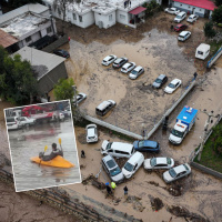 Kuvvetli yağış Adana ve Mersin’i vurdu