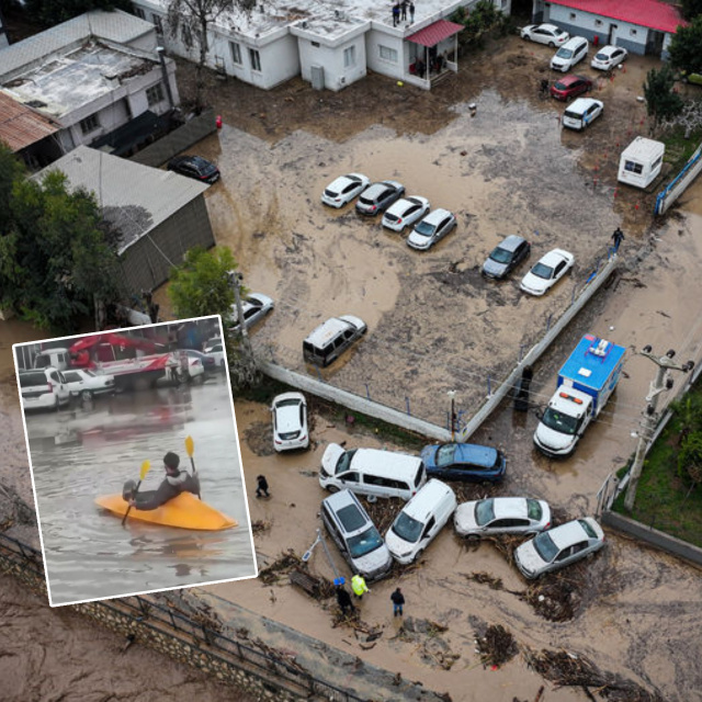 Kuvvetli yağış Adana ve Mersin’i vurdu