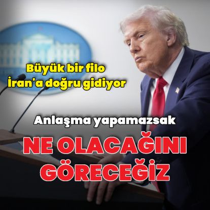 "Büyük bir armada İran'a doğru gidiyor"