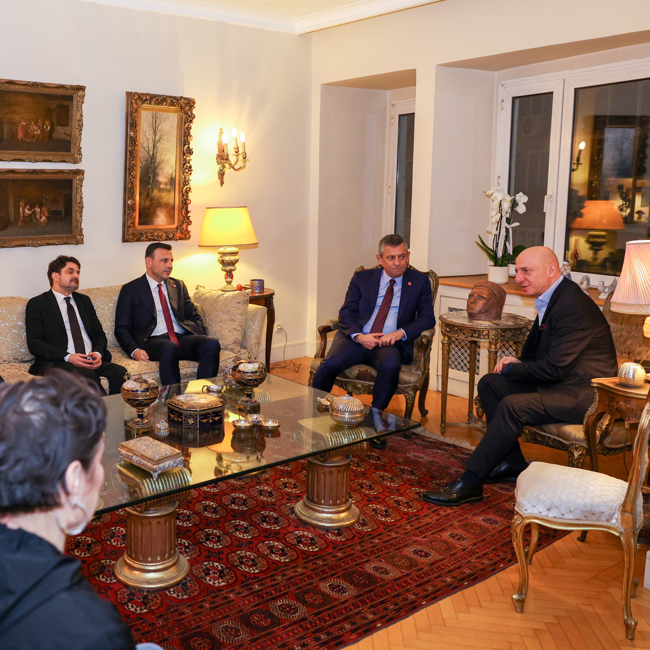 Haldun Dormen'in ailesini ziyaret etti