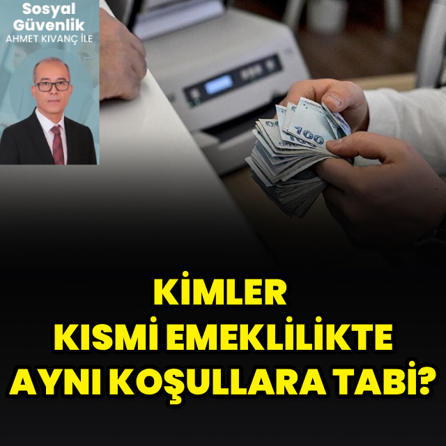 Kısmi emeklilikte eşitlik