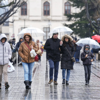 18 il için sarı kod! Sağanak yağmur, kar yağışı