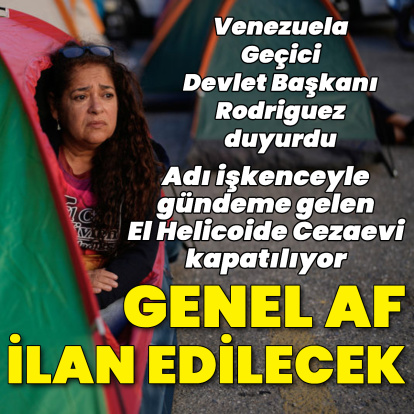 Venezuela'da genel af çıkıyor