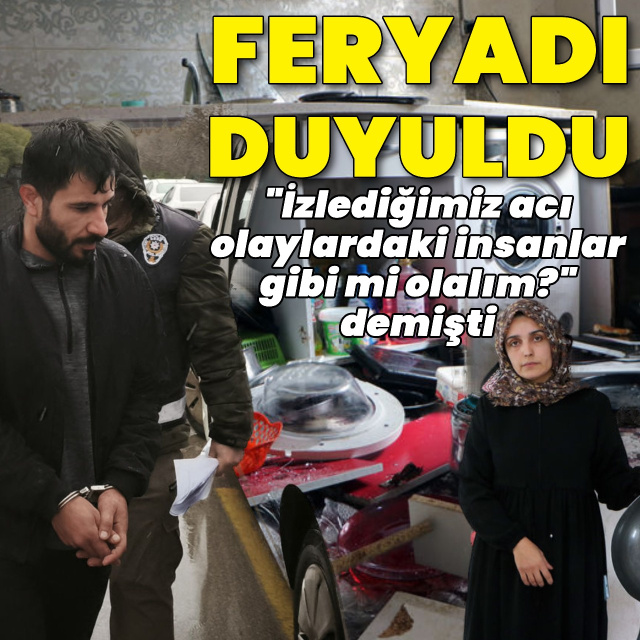 Feryadı duyuldu! Eşini darbedip, eşyalarını kıran şüpheli tutuklandı