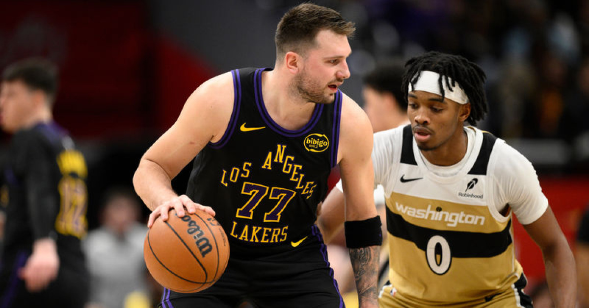 NBA'de Luka Doncic 'triple-double' yaptı, Los Angeles Lakers farklı ...