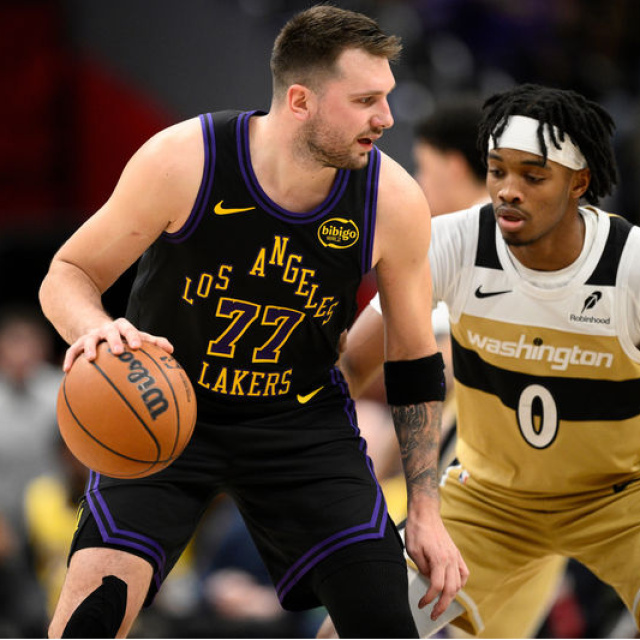 Doncic'ten 'triple-double', Lakers'tan fark!