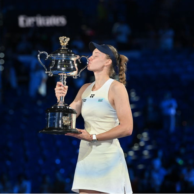 Avustralya Açık'ta şampiyon Rybakina!