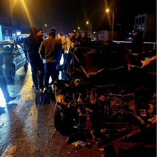 Samsun'da 8 araçlık zincirleme kaza: 2 yaralı