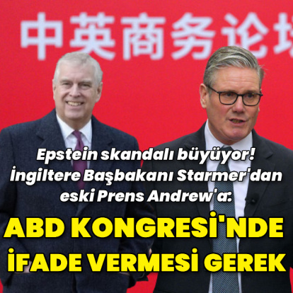 "Eski Prens Andrew'un ABD Kongresi'nde ifade vermesi gerekiyor"