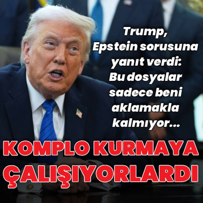 Trump'tan Epstein belgelerine ilişkin açıklama