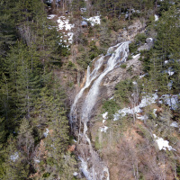 Karların erimesiyle oluştu