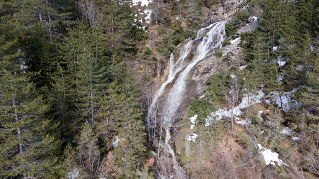 Karların erimesiyle oluştu