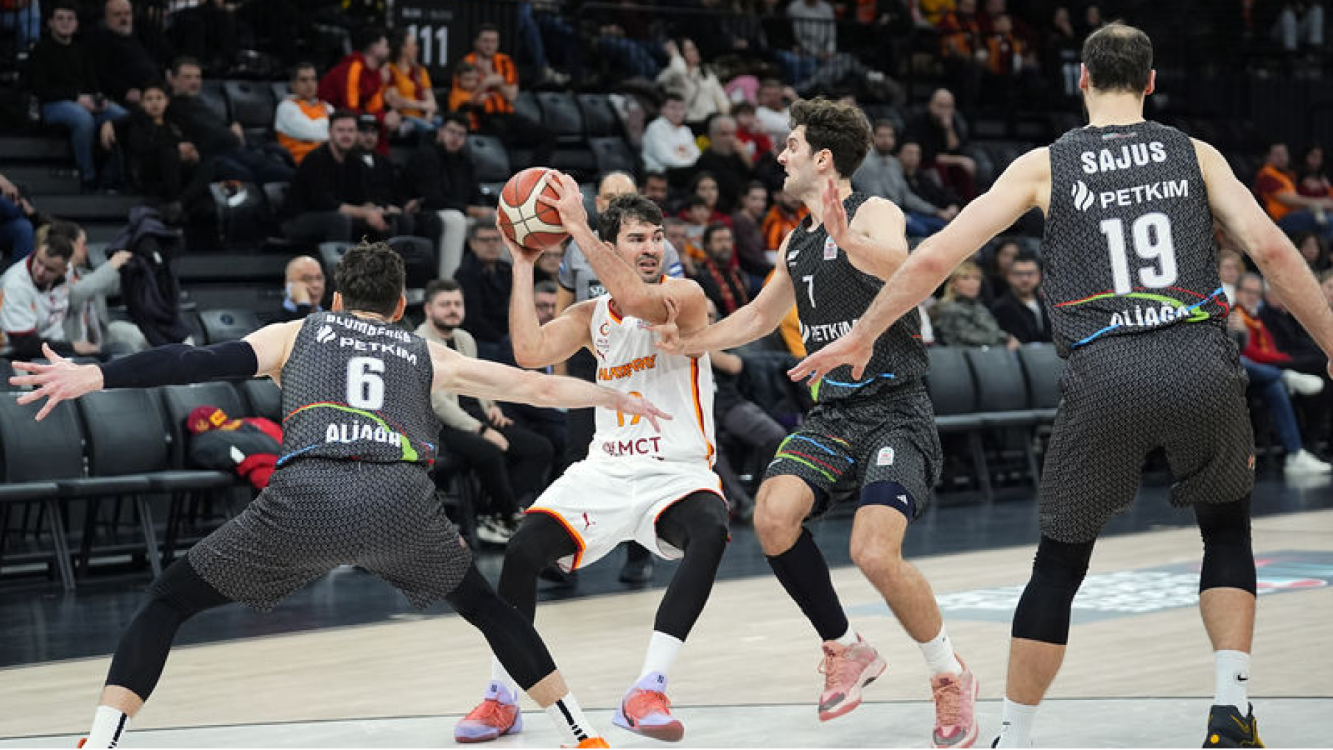 Galatasaray MCT Technic: 90 - Aliağa Petkimspor: 61 | MAÇ SONUCU - Basketbol Haberleri