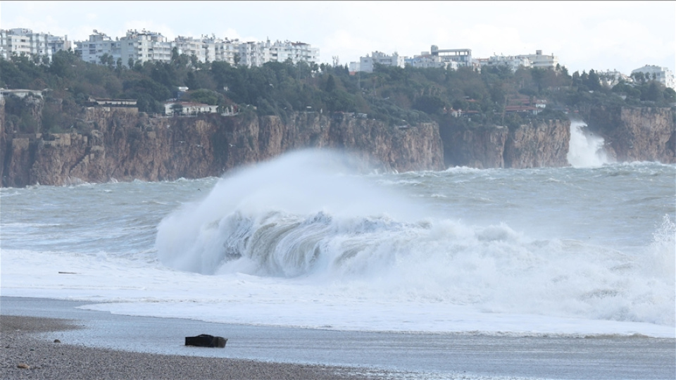 Meteoroloji'den denizlerde fırtına uyarısı!