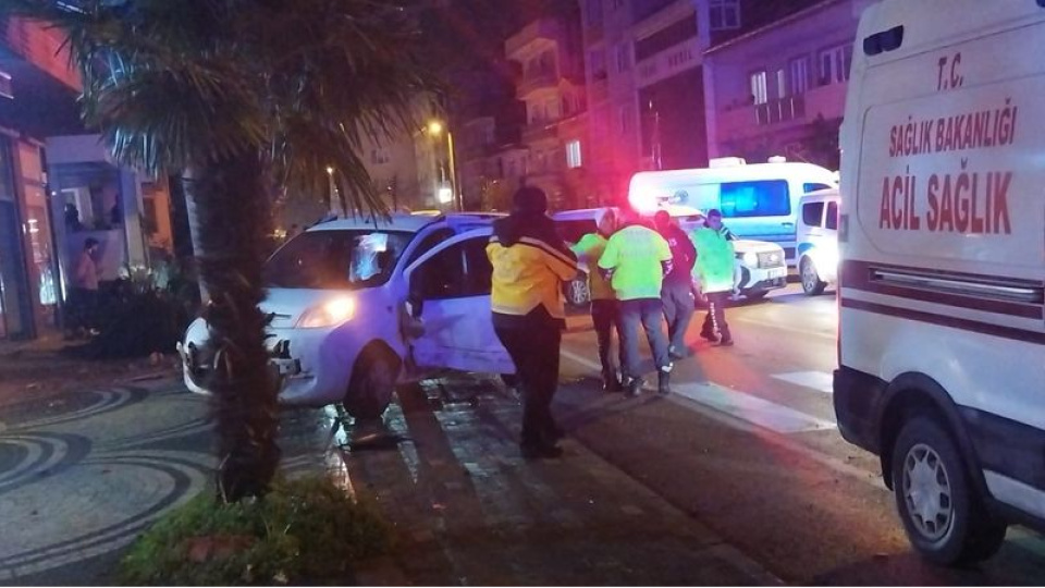 Kaldırıma adım attığı anda canından oldu