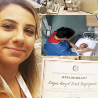 Bir bebeğe daha darp tespiti! Hemşire değil canavar!