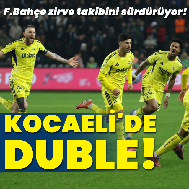 Fenerbahçe'den Kocaeli'de duble!
