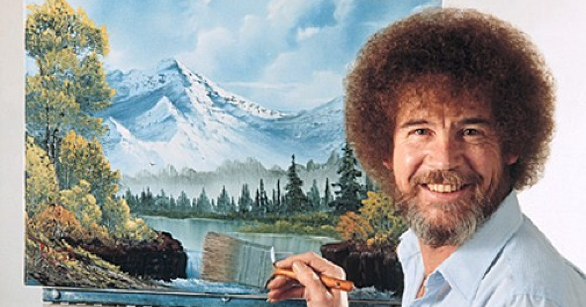 Bob Ross'un Orijinal Tabloları 55 Milyon Lireye Satıldı
