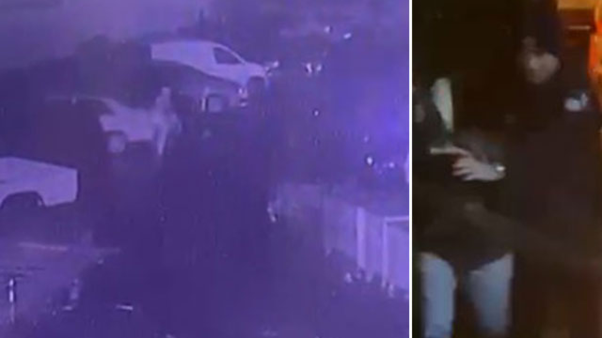 Maslak'ta Isınmak İçin Ateş Yakan Şüpheli 5 Aracı Küle Çevirdi