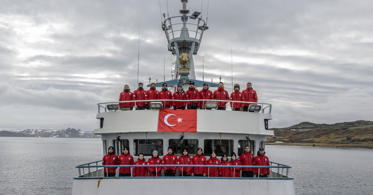 Türk bilim ekibi Beyaz Kıta’dan sefere başladı