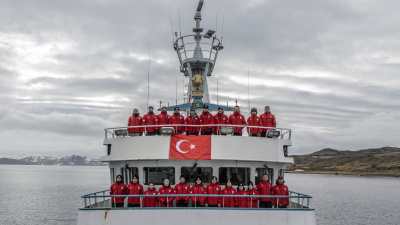 Türk bilim ekibi Beyaz Kıta'dan sefere başladı