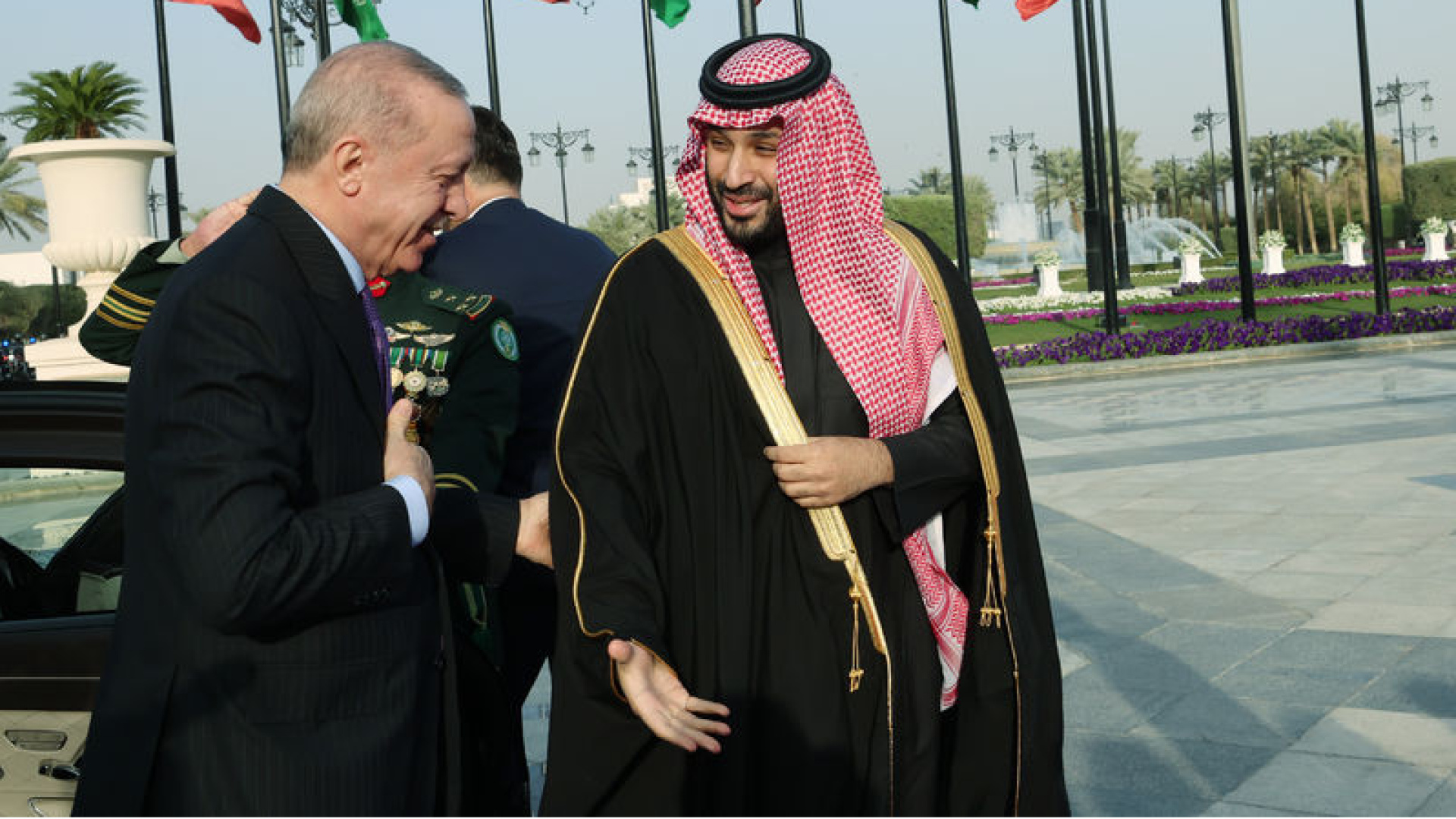 Cumhurbaşkanı Erdoğan, Suudi Arabistan Veliaht Prensi Selman ile Riyad'da Görüştü