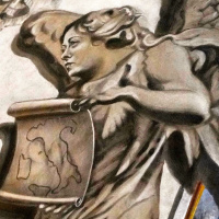 Kilise duvarındaki "Melek Meloni" İtalya'yı karıştırdı