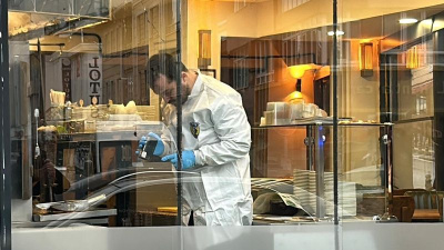 Yemek yerken vuruldu!