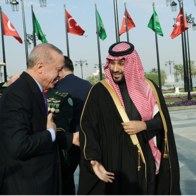 Cumhurbaşkanı Erdoğan, Suudi Veliaht Prens'le görüştü