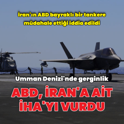 ABD, İran'a ait bir İHA'yı vurdu