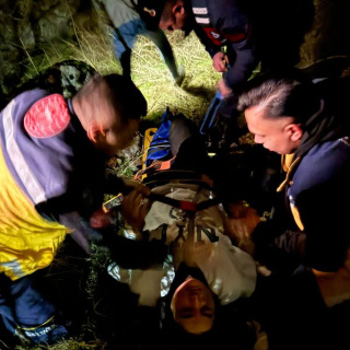 Ihlara Vadisini izlerken düştü