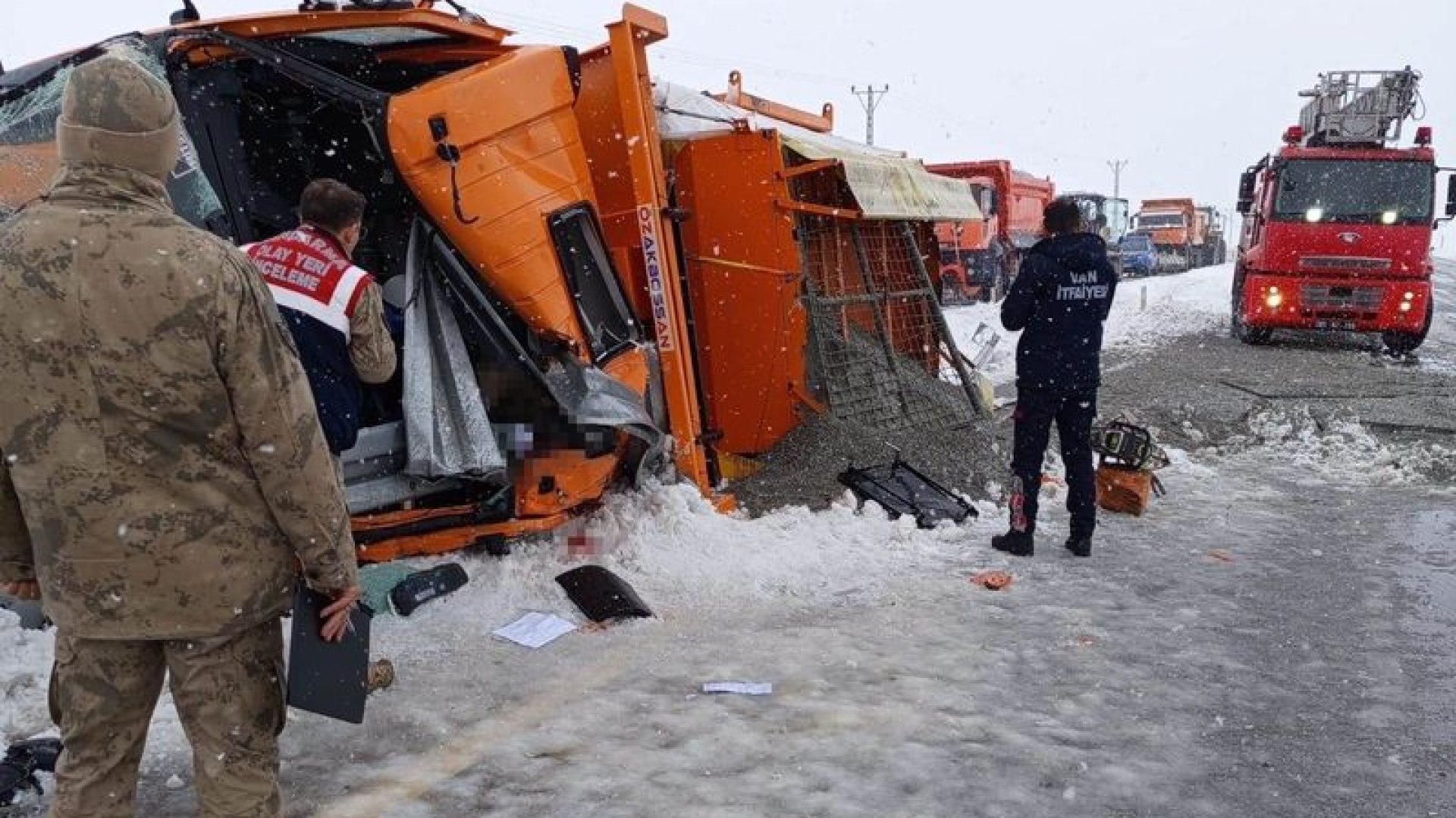 Van haberleri: İki kişi hayatını kaybetti! Kar küremesi feci bitti | SON DAKİKA HABER | Son dakika haberleri