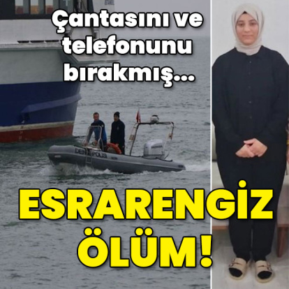 Çantasını ve telefonunu bırakmış... Esrarengiz ölüm!