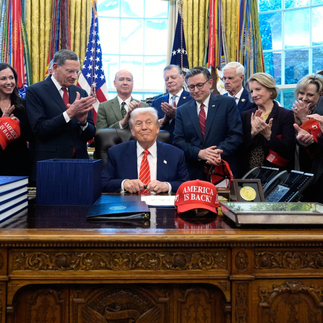 Trump muhabire tepki gösterdi