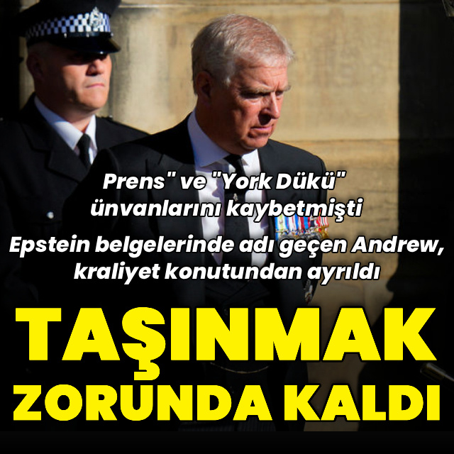 İngiltere Kralı'nın kardeşi kraliyet konutundan da taşındı