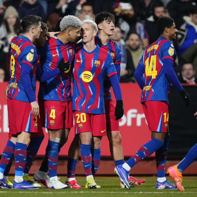 Barcelona, Kral Kupası'nda yarı finalde!