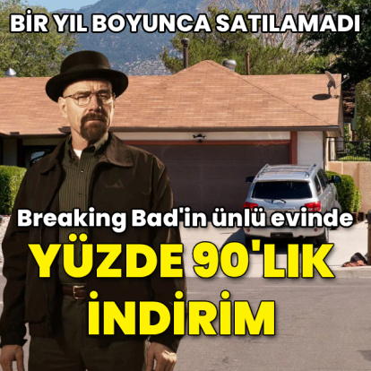 Breaking Bad'in ünlü evinde yüzde 90'lık indirim!