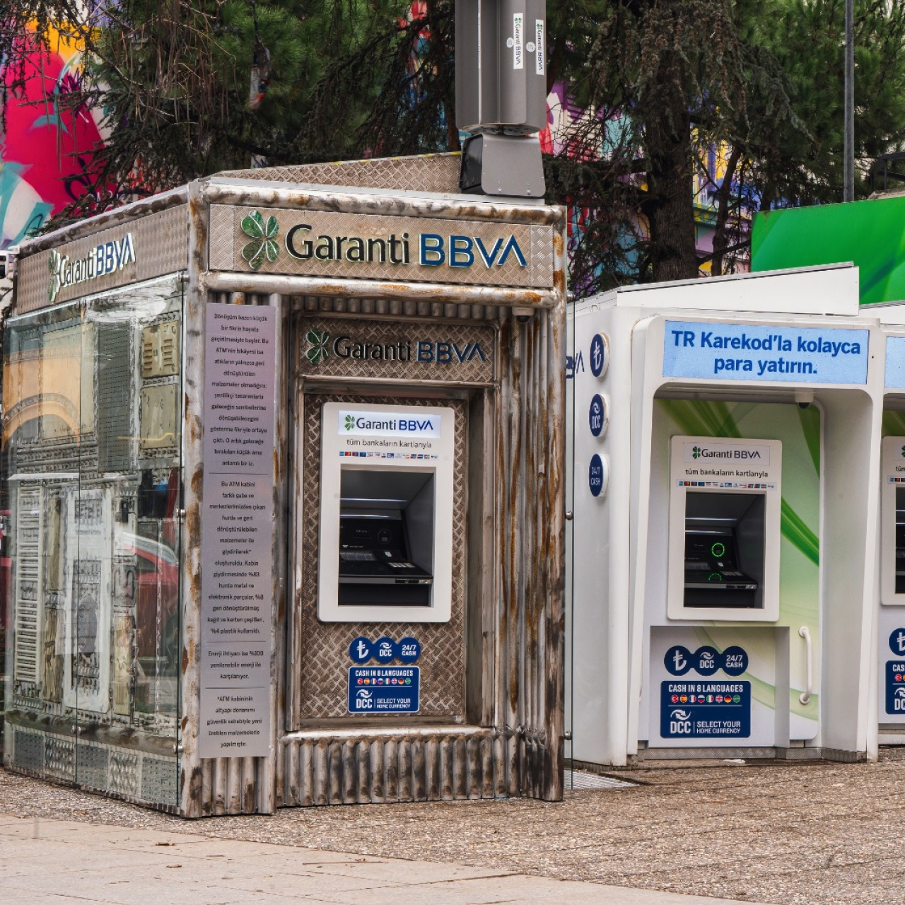 Garanti BBVA’dan atıktan ATM