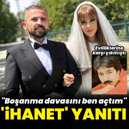 "Boşanma davasını ben açtım"