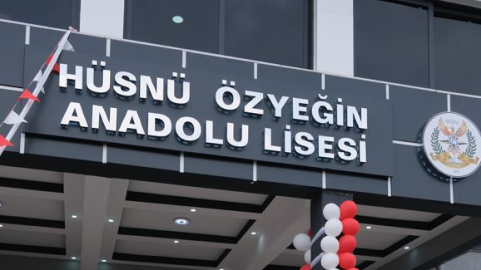 Hatay Hüsnü Özyeğin Anadolu Lisesi eğitime başladı
