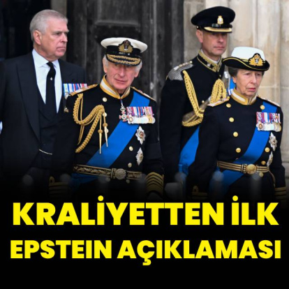 Kraliyetten ilk Epstein açıklaması
