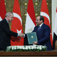 Cumhurbaşkanı Erdoğan Kahire'de