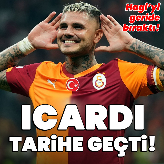 Icardi, Galatasaray tarihine geçti!