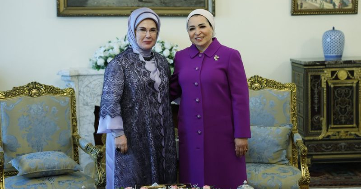 Emine Erdoğan ve Entissar Amer'in Kahire Ziyareti: Büyük Mısır Müzesi ve Piramitler