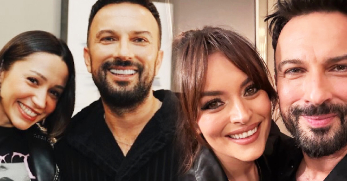 Tarkan'ın Konser Kulisinde Ezgi Mola ve Zeynep Bastık gibi ünlü isimler ziyaret ediyor